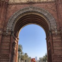 El Arco de Triumfo, Barcelona