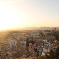 Al atardecer de Granada 2 – Juanita Helsloot (Holanda)