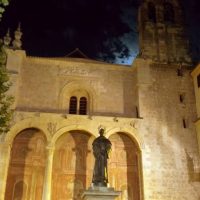Anochece en Santo Domingo – Mª del Mar Ortiz Martínez