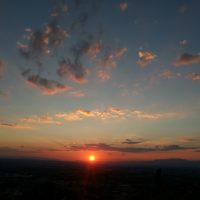 Atardecer desde Monachil – Mª Teresa Ramírez
