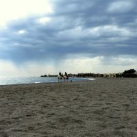 Dos cabollos en la playa, Motril – Madelene Karlsson (Suecia)