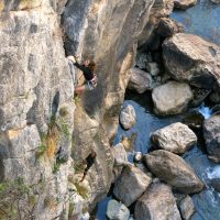 Escalando en El Chorro, Málaga – Shannon Tebbetts