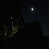 La luna nos ha mostrado el camino_La Silla del Moro – Gerhard Altenhofer