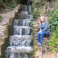 Pretty waterfall at the back of Granada’s Alhambra – Grace Kinning