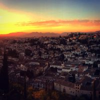 The beautiful view of Granada from Alhambra – Maria Kolarikova (Eslovaquia)