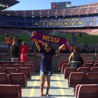 ¡Vamos Barça! – Stephanie J. Velasco (EEUU)