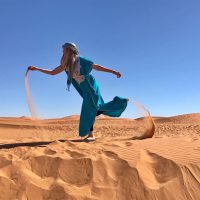 Bailando en la Sahara